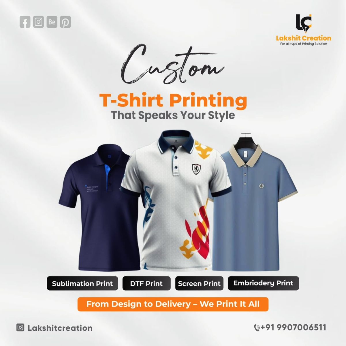 T-Shirt Printing Design